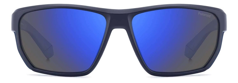 Okulary przeciwsłoneczne męskie Polaroid PLD 7057/S FLL605X Granatowe