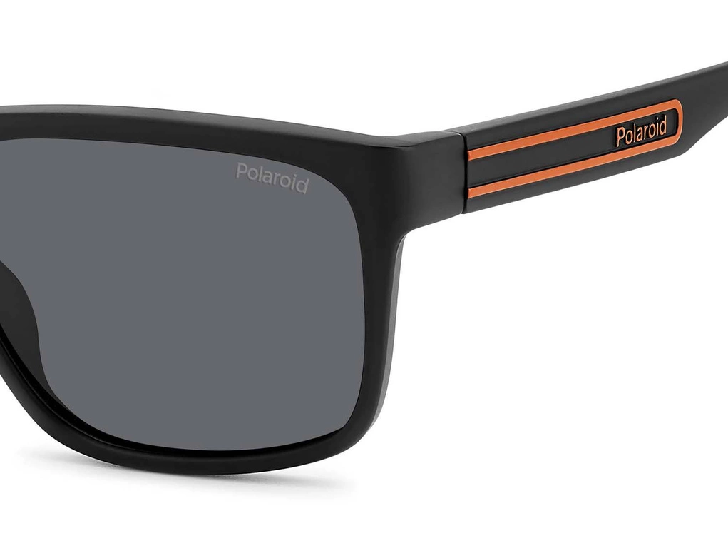 Okulary przeciwsłoneczne Męskie Polaroid PLD 2149/S 8LZM9 57 Czarne