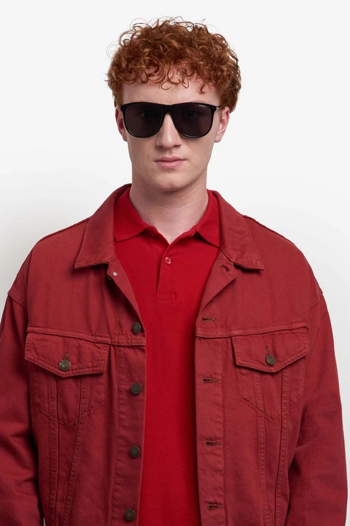 Okulary przeciwsłoneczne męskie Polaroid PLD 4178/S 80758M9 Czarne