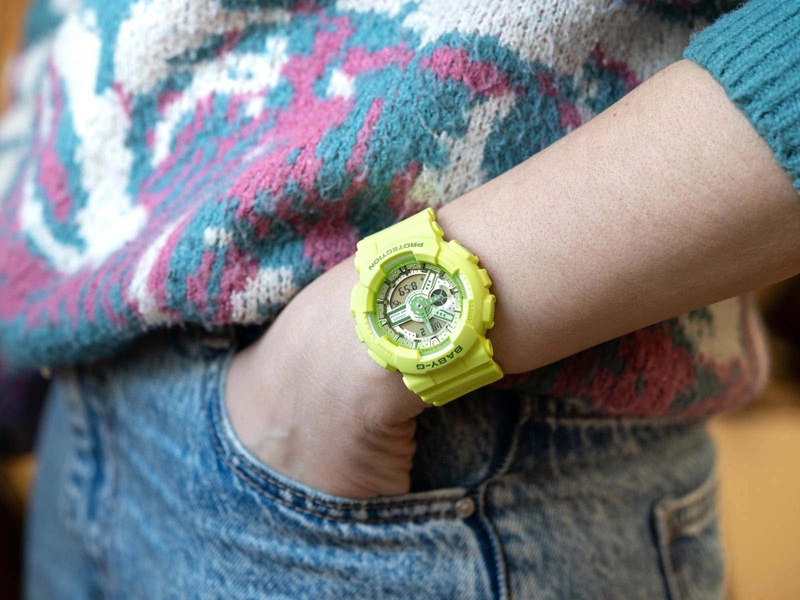 Zegarek damski CASIO BABY-G BA-110YK-3AER