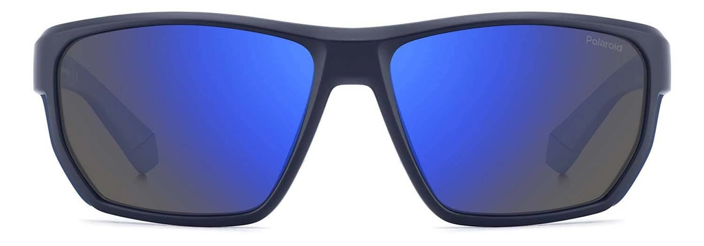 Okulary przeciwsłoneczne męskie Polaroid PLD 7057/S FLL605X Granatowe