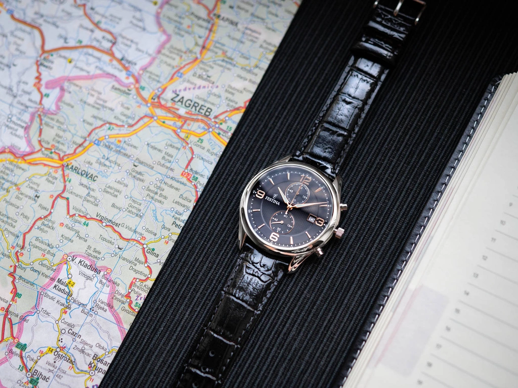 Zegarek męski FESTINA F6855/7 Timeless Chronograph