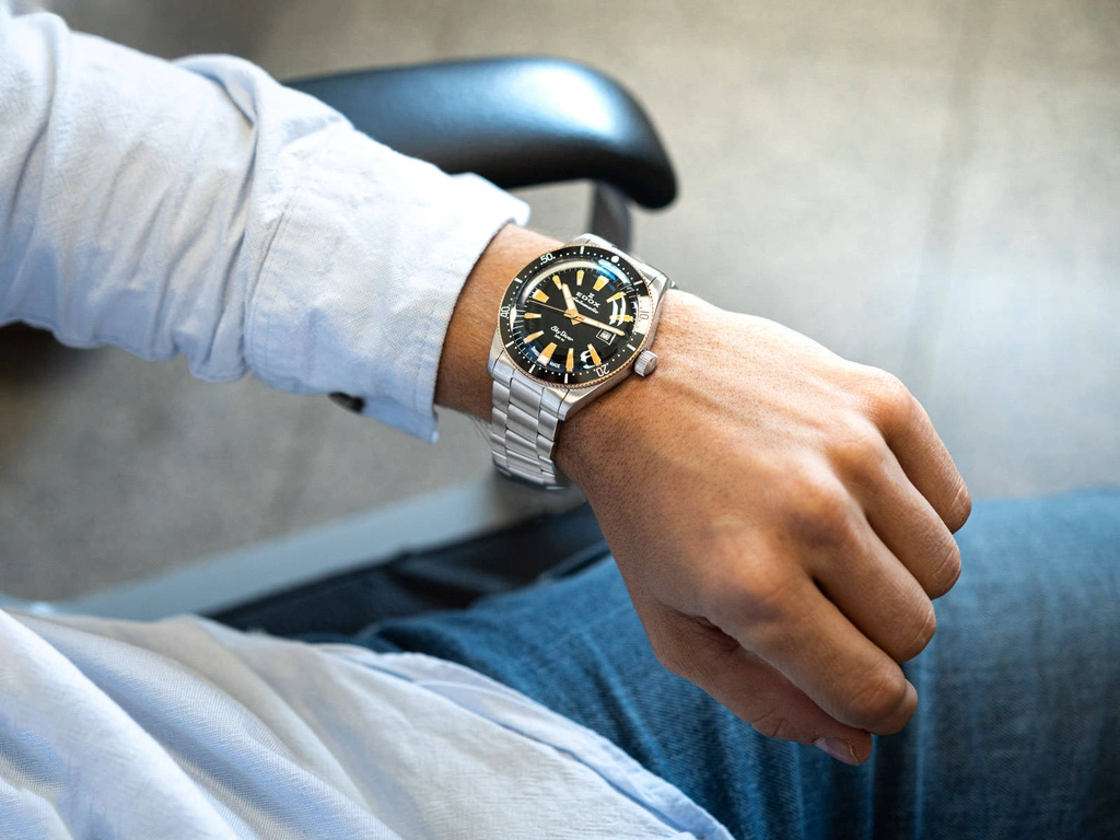 Zegarek męski EDOX 80126 357RNM NIRB Skydiver