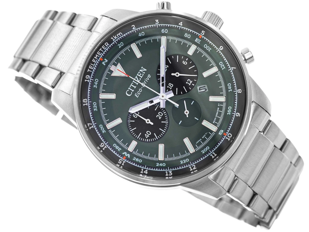 Zegarek męski Citizen CA4500-91X Eco-Drive Aviation Chronograph