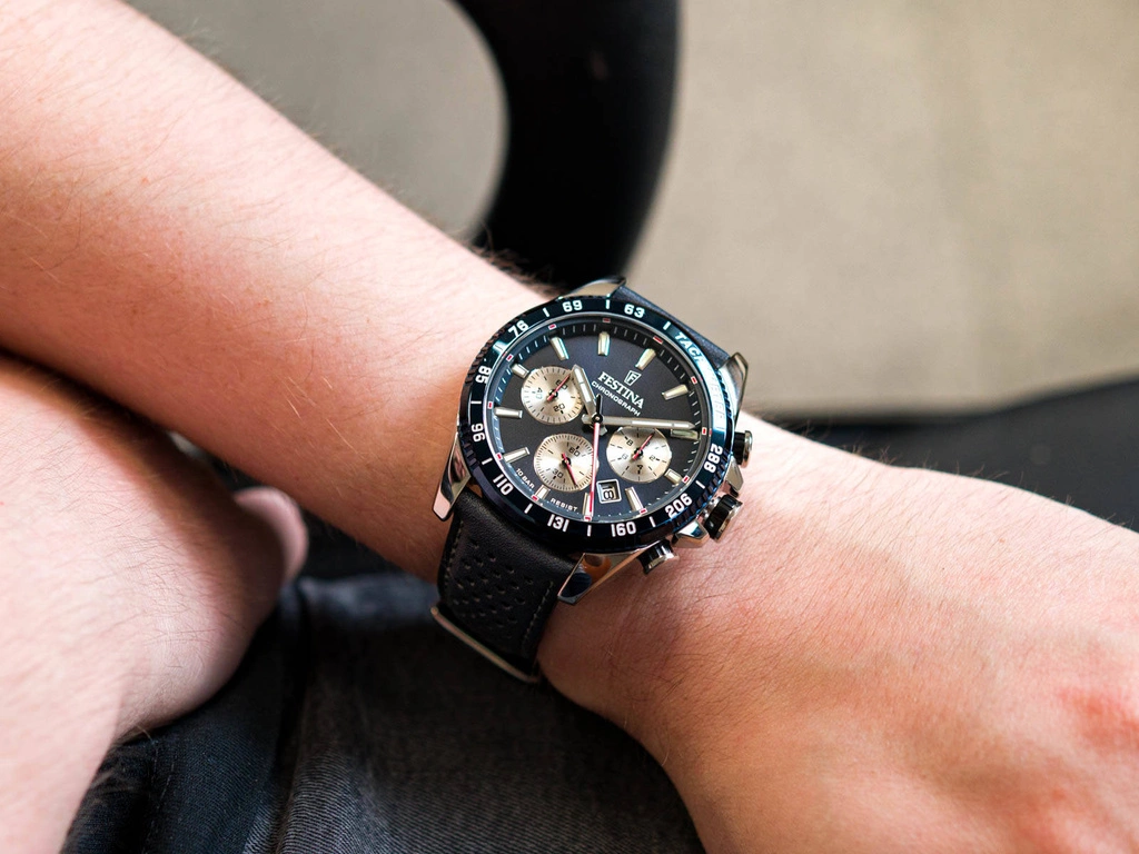 Zegarek męski FESTINA F20561/2 Timeless Chronograph