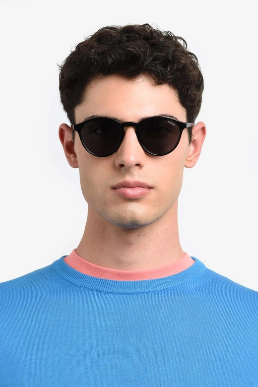 Okulary przeciwsłoneczne męskie Polaroid PLD 4153/S 80750M9 Czarne