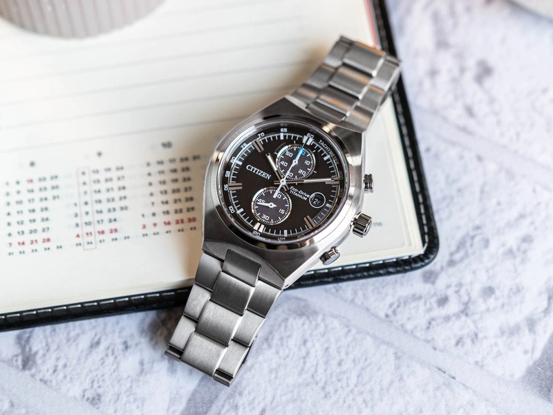Zegarek męski Citizen CA7090-87E Super Titanium Racer Chrono