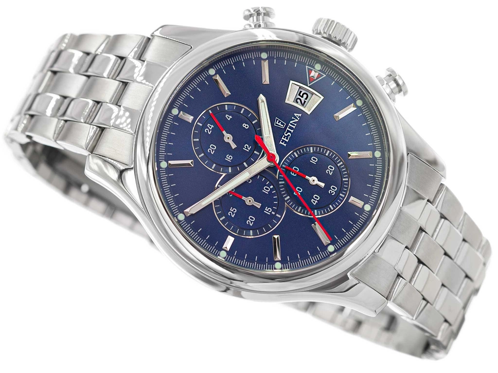 Zegarek męski FESTINA F20374/2 Timeless Chronograph