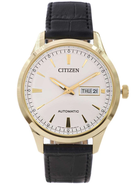 Zegarek męski Citizen NY4059-09A Mechanical Day Date