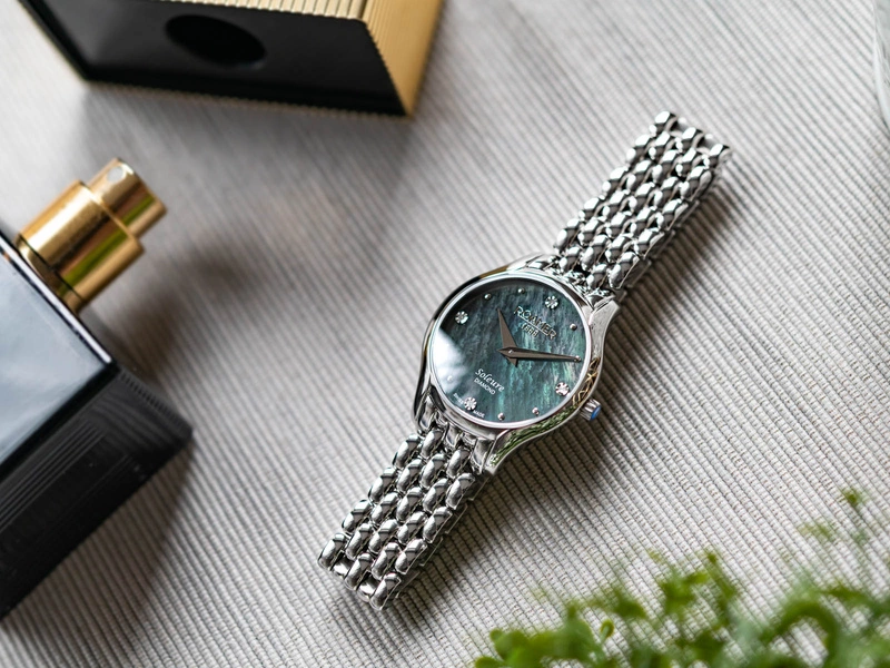 Zegarek damski ROAMER 547857 41 85 50 Soleure Diamond