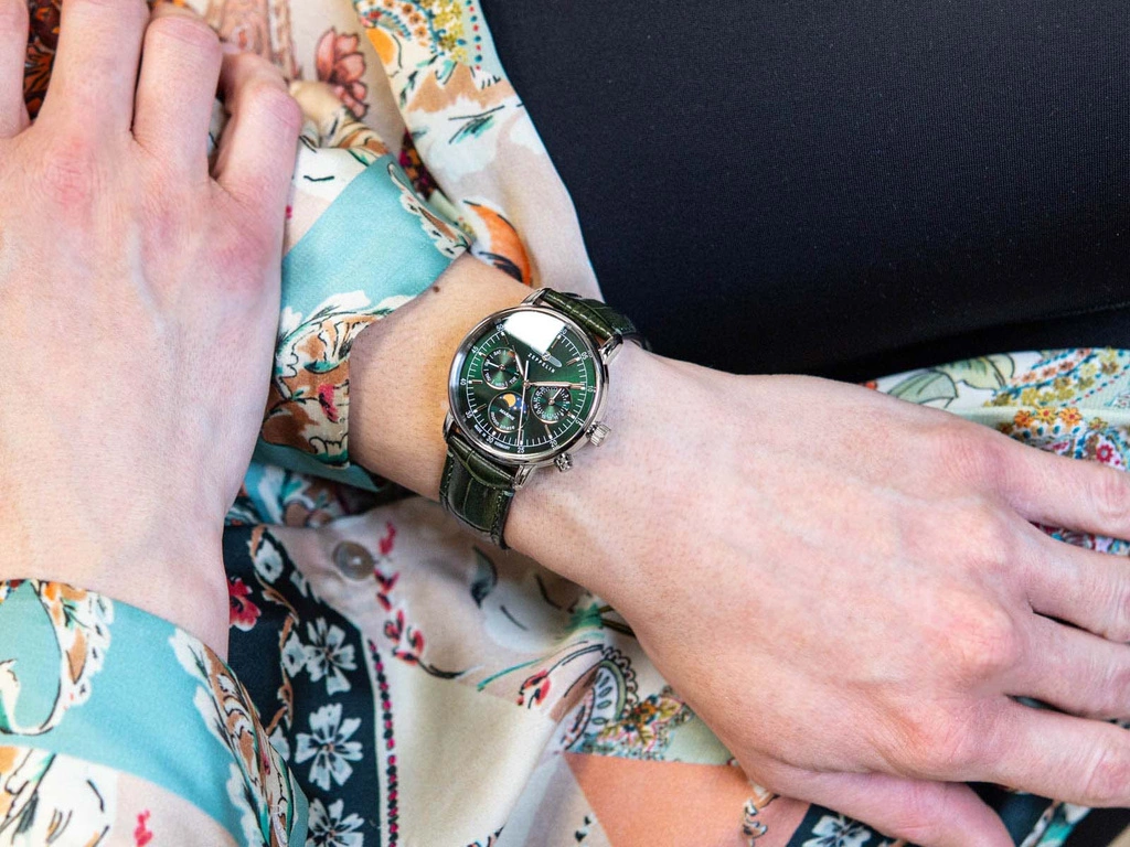 Zegarek damski ZEPPELIN LZ14 Marine Moonphase 8635-4