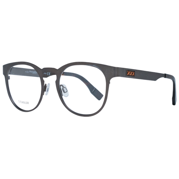 Okulary oprawki Męskie Zegna Couture ZC5003 48 020 Szare