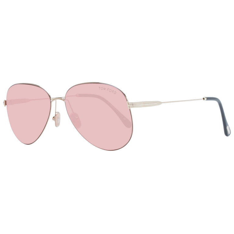 Okulary przeciwsłoneczne Unisex Tom Ford FT0993 Różowe złoto