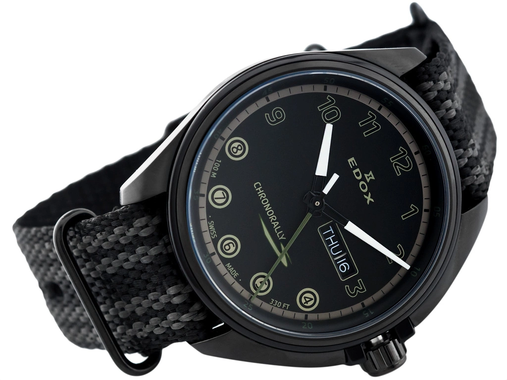 Zegarek męski EDOX Chronorally-s 84301 37NNNAG NNV