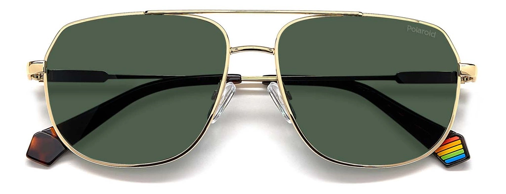 Okulary przeciwsłoneczne Unisex Polaroid PLD 6195/S/X J5G58UC Złote