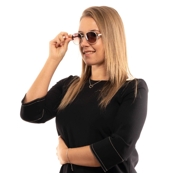 Okulary przeciwsłoneczne damskie Guess GF0367 32T 53 Złote