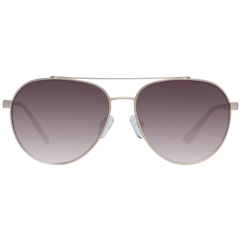 Okulary przeciwsłoneczne damskie Guess GF6139 32F 56 Złote