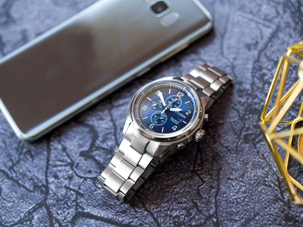 Zegarek męski Citizen CA0810-88L Super Titanium Eco-Drive