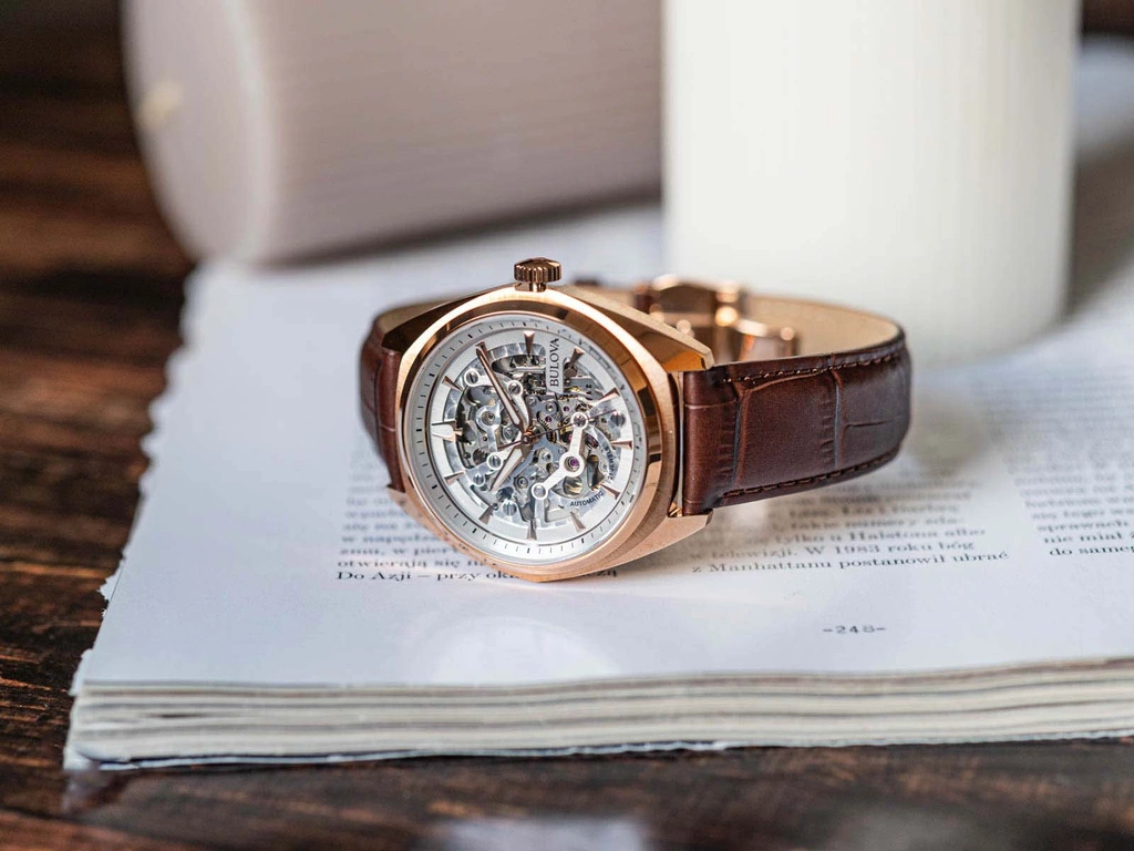 Zegarek męski BULOVA 97A175 Surveyor Skeleton Automatic