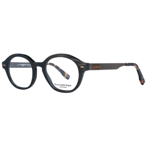 Okulary oprawki Męskie Zegna Couture ZC5018 48 065 Brązowe