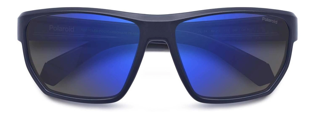 Okulary przeciwsłoneczne męskie Polaroid PLD 7057/S FLL605X Granatowe