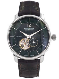 Zegarek męski ZEPPELIN 8166-4 LZ120 Bodensee Open Heart Automatic