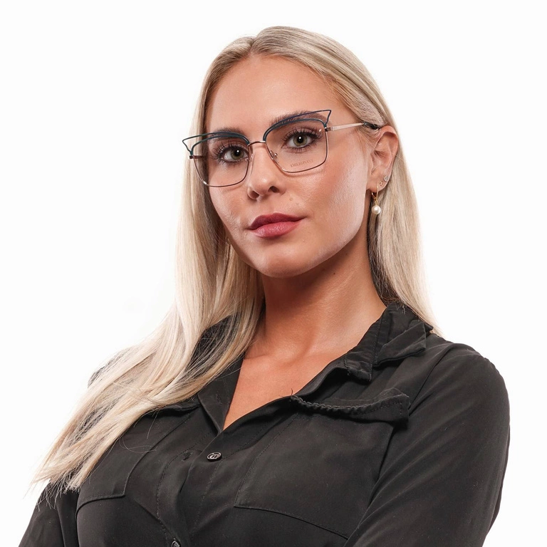 Okulary oprawki Damskie Emilio Pucci EP5122 089 53 Niebieskie