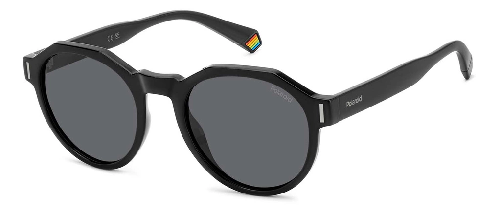Okulary przeciwsłoneczne Unisex Polaroid PLD 6207/S 807M9 52 Czarne