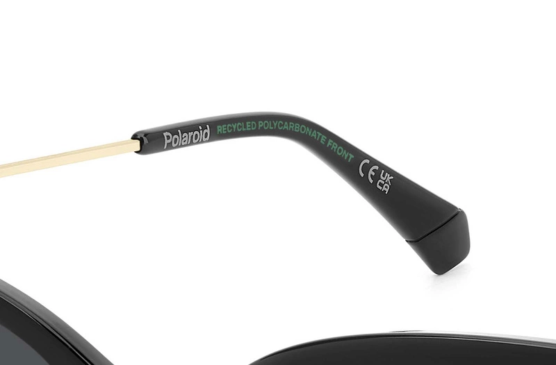Okulary przeciwsłoneczne damskie Polaroid PLD 4184/S/X 80752M9 Czarne
