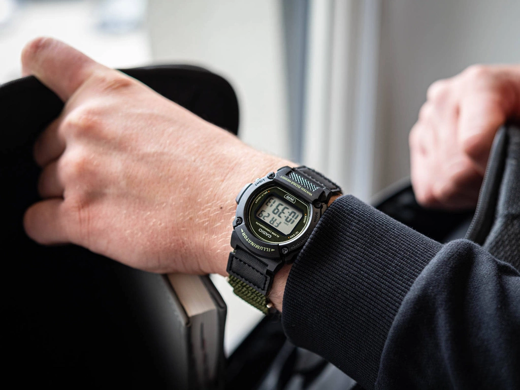 Zegarek męski CASIO W-219HB-3AVEF