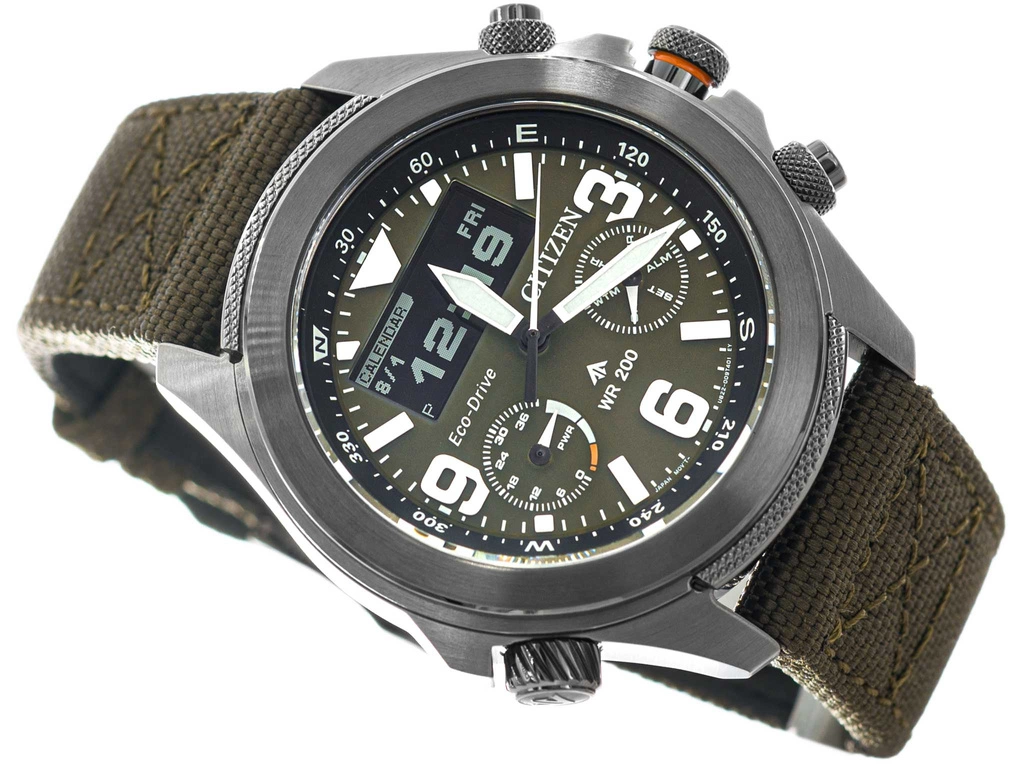 Zegarek męski Citizen JV1005-02W Promaster Land Eco-Drive