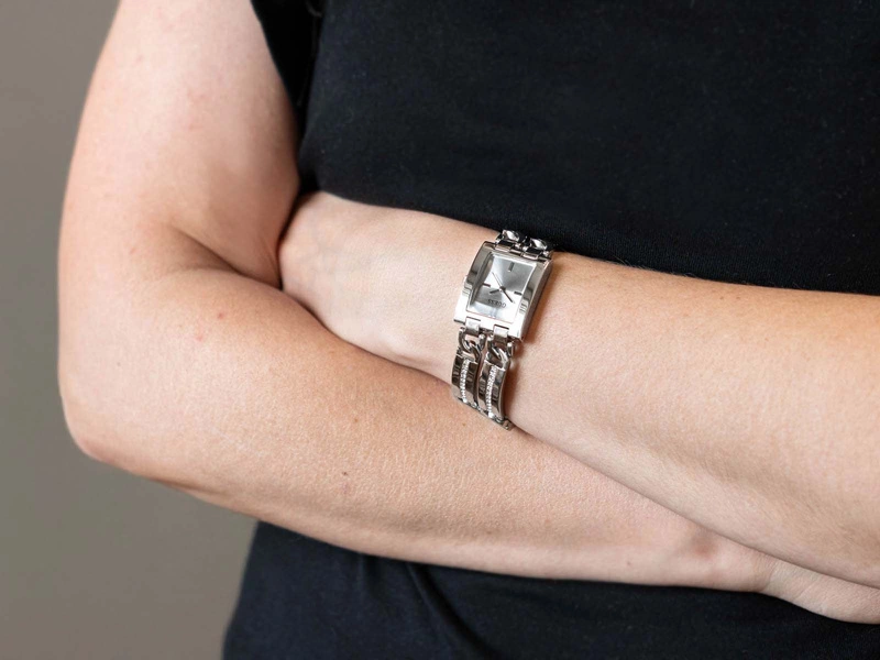 Zegarek damski GUESS GW0668L1 Silver Tone