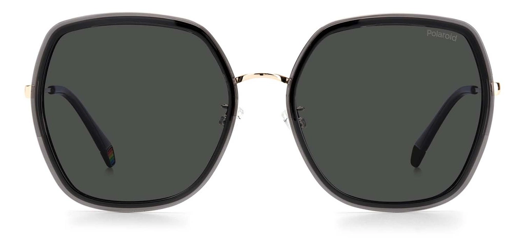 Okulary przeciwsłoneczne damskie Polaroid PLD 6153/G/S KB758M9 Szare