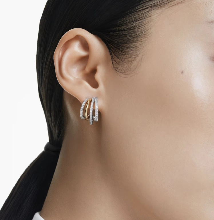 Kolczyki damskie Swarovski 5689718 Hyperbola