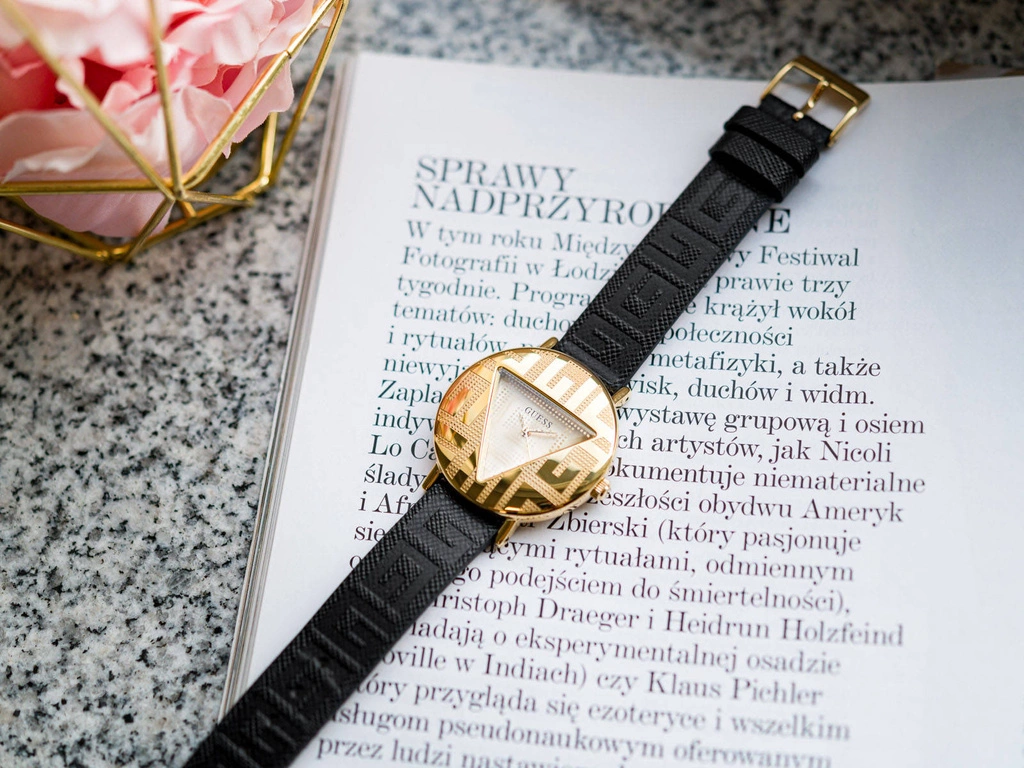 Zegarek damski GUESS GW0478L2 Gold Tone