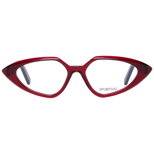Okulary oprawki Damskie Sportmax SM5001 066 52 Czerwone