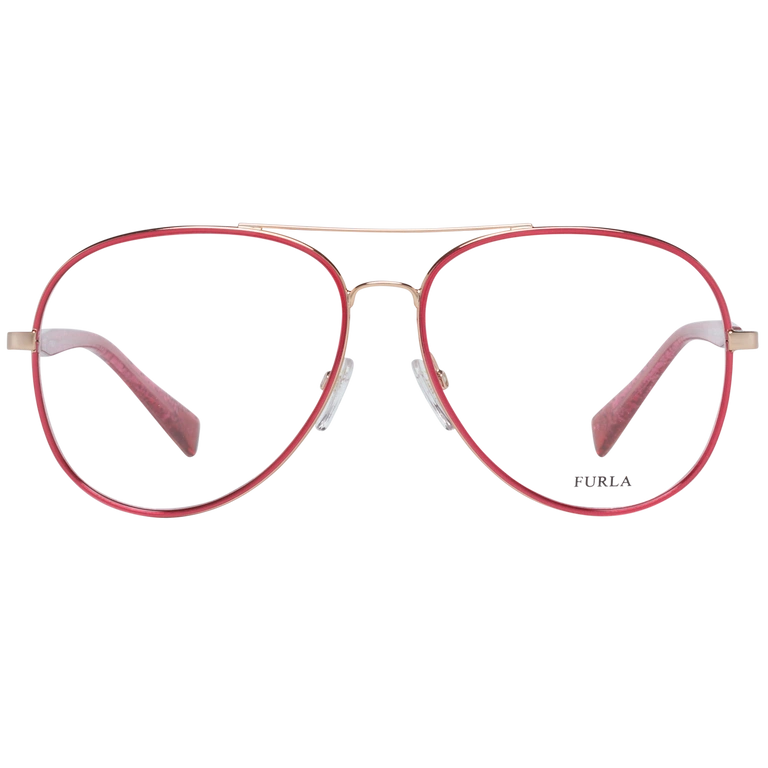Okulary oprawki damskie Furla VFU278 08FC 56 Różowe