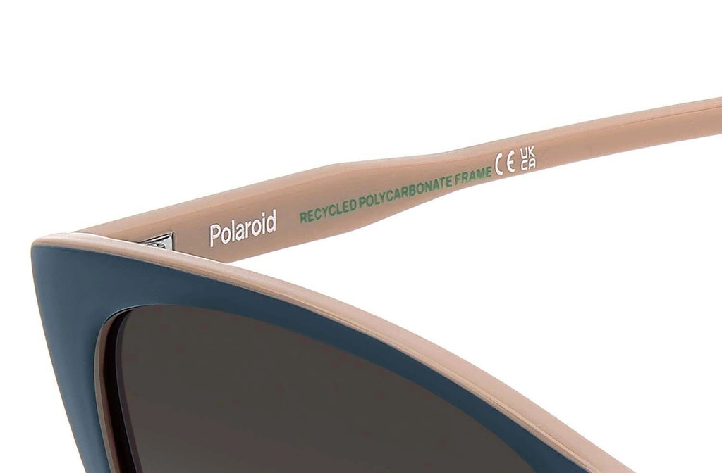 Okulary przeciwsłoneczne damskie Polaroid PLD 4181/S DB156LA Niebieskie