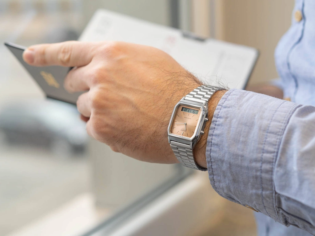 Zegarek męski CASIO AQ-230A-4AMQYES