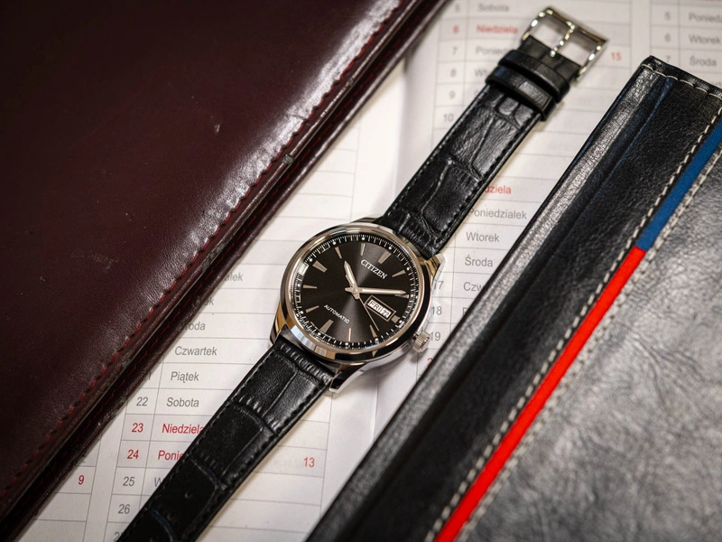 Zegarek męski Citizen NY4058-01E Mechanical Day Date