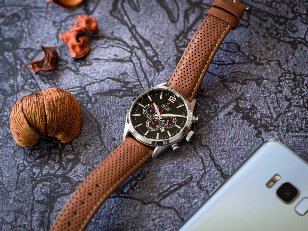 Zegarek męski FESTINA F20542/6 Timeless Chronograph