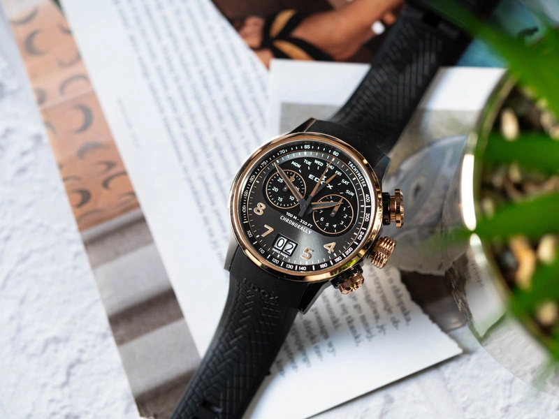 Zegarek męski EDOX 38003 TINGR GNR Chronorally