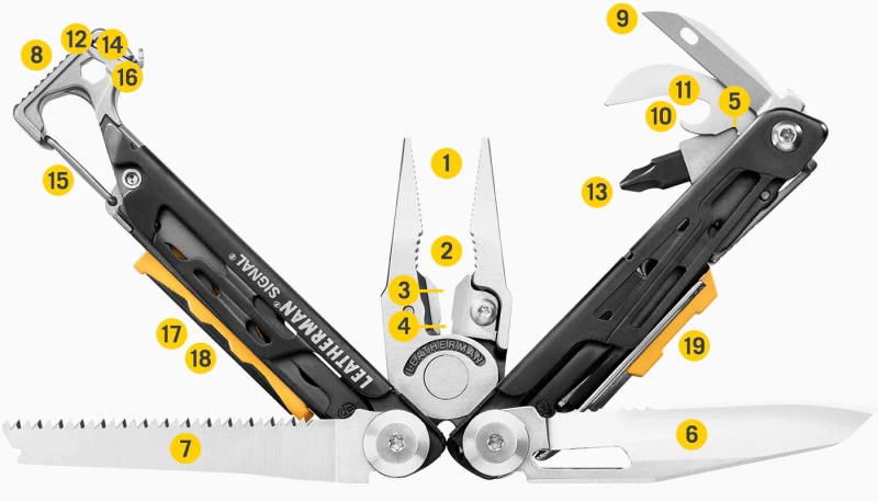 Multitool Leatherman Signal 832586 Czarny