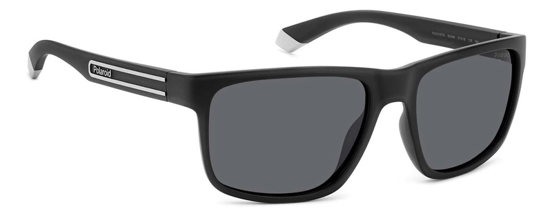 Okulary przeciwsłoneczne męskie Polaroid PLD 2157/S 00357M9 Czarne