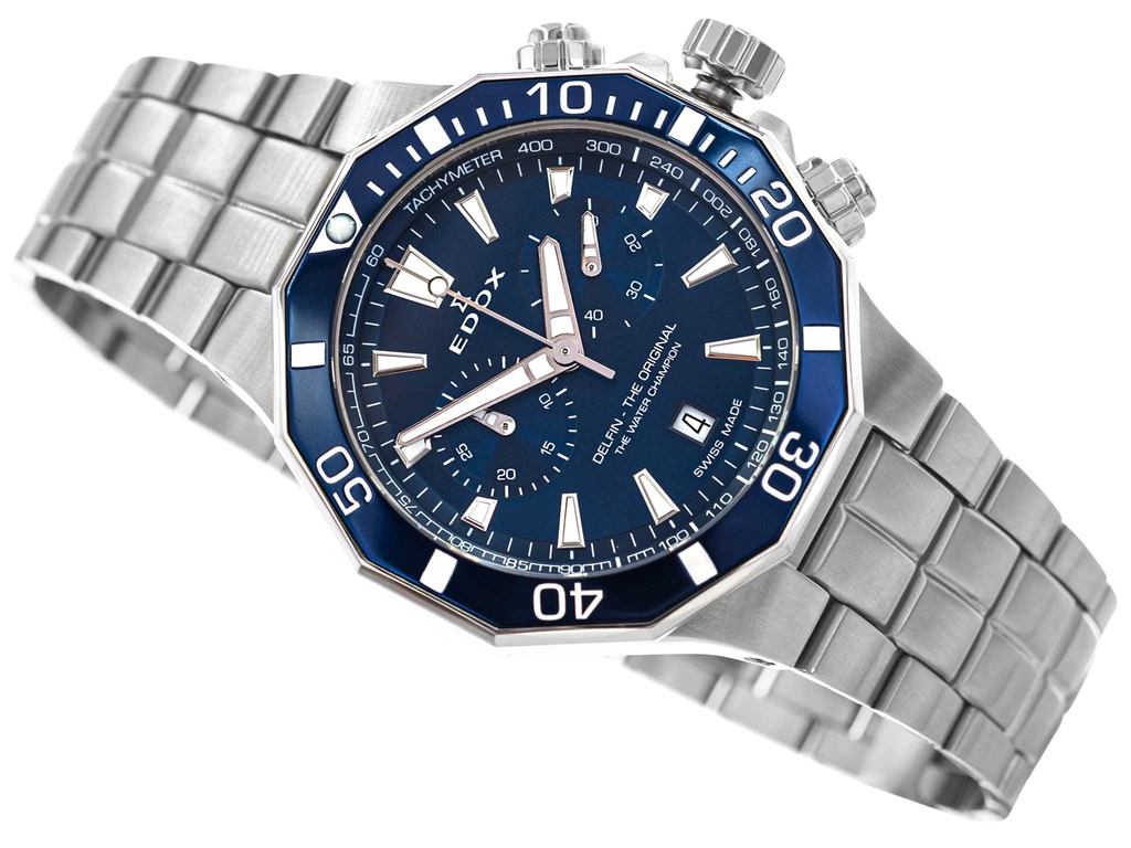 Zegarek męski EDOX 10112 3BUM BUIN Delfin