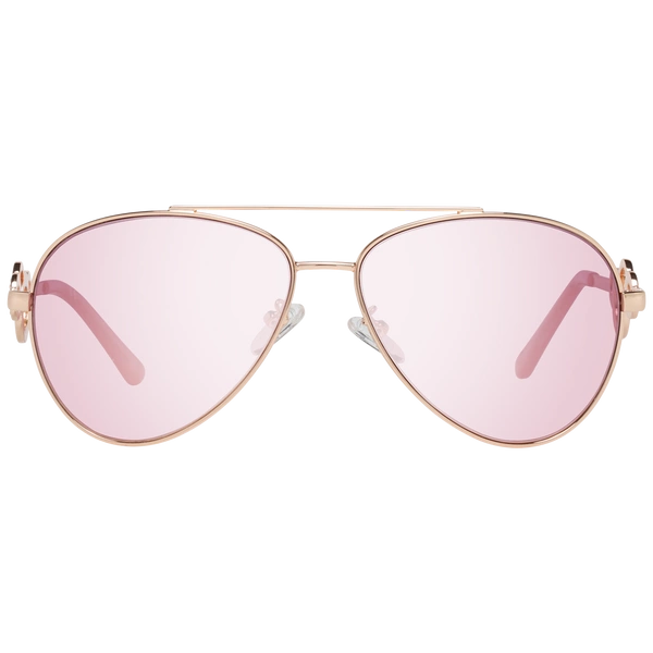 Okulary przeciwsłoneczne damskie Guess GF0365 28Z 59 Różowe Złoto