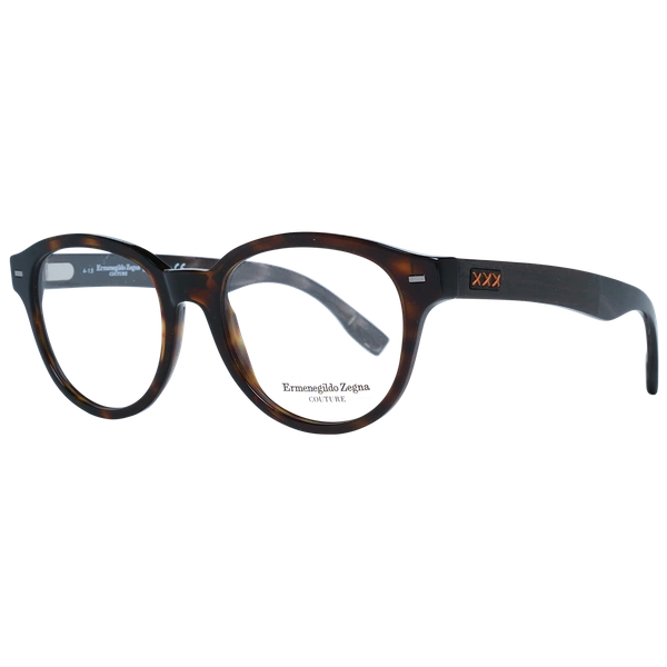 Okulary oprawki Męskie Zegna Couture ZC5002 51 052 Brązowe