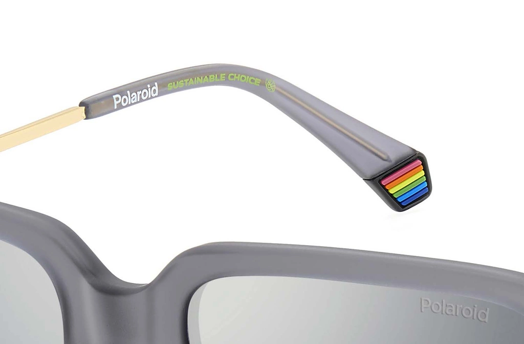 Okulary przeciwsłoneczne męskie Polaroid PLD 6220/S/X RIW56EX Szare