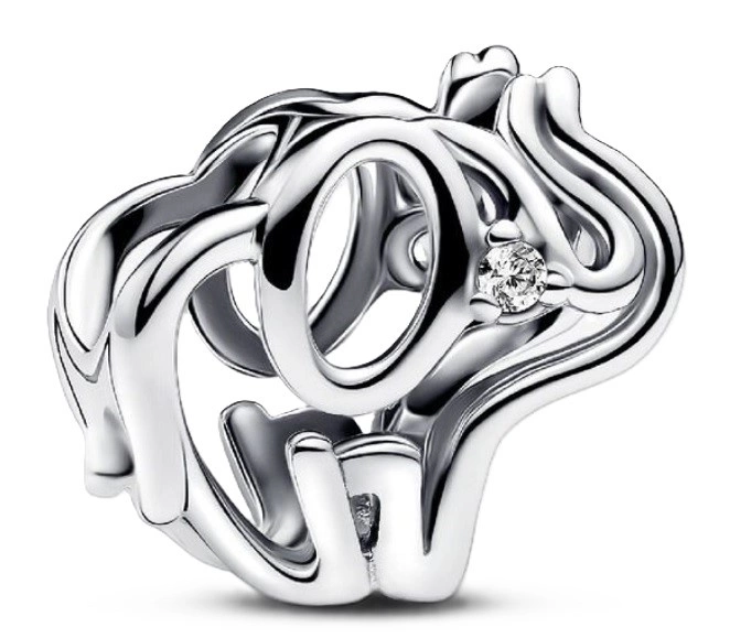 Charms Pandora 793345C01 Ażurowy słoń