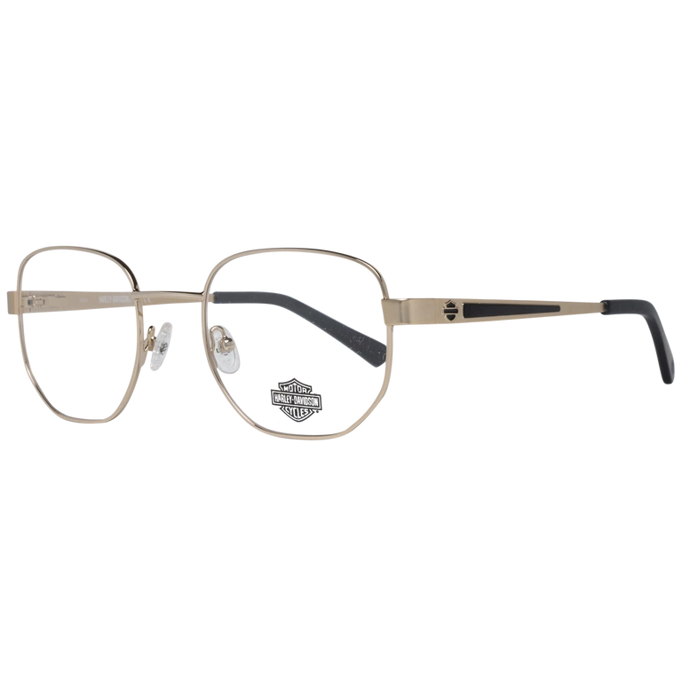 Okulary oprawki Męskie Harley-Davidson HD0881 032 50 Złote